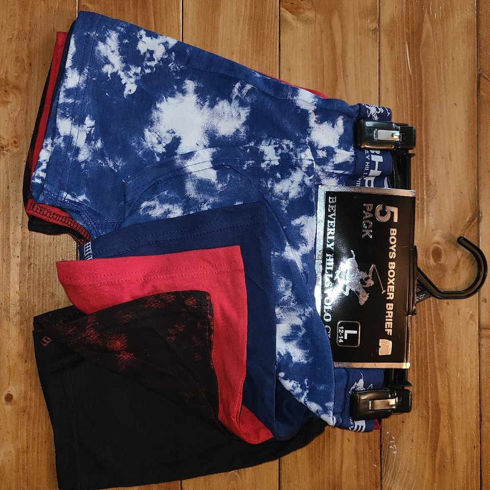 Boys boxer briefs Size large 12-14